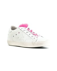 Golden Goose Deluxe Brand Fur Tongue Sneakers