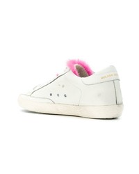 Golden Goose Deluxe Brand Fur Tongue Sneakers