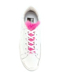 Golden Goose Deluxe Brand Fur Tongue Sneakers