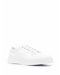 Salvatore Ferragamo Gancini Low Top Sneakers