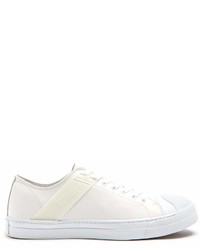 Neil Barrett Gang Low Top Leather Trainers