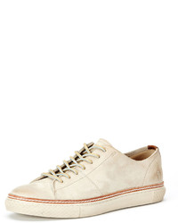 Frye Gates Low Top Lace Up Sneaker Off White