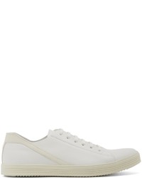Rick Owens Geothrasher Low Top Leather Trainers