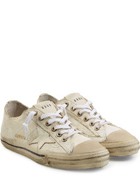 Golden Goose Deluxe Brand Golden Goose V Star 1 Sneakers With Leather