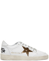 Golden Goose Golden Goose White Ball Star Sneakers