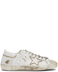 Golden Goose Golden Goose White Skate Superstar Sneakers