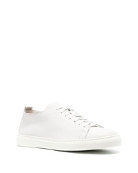 Henderson Baracco Grained Texture Low Top Sneakers
