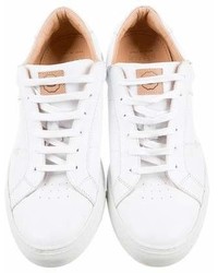 Greats Leather Low Top Sneakers
