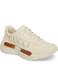 Gucci Logo Leather Sneaker