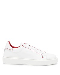 Kiton Hand Stitched Low Top Sneakers