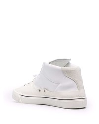 Maison Margiela High Top Lace Up Sneakers