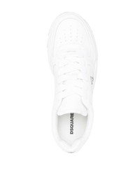 DSQUARED2 Icon Lace Up Low Top Trainers
