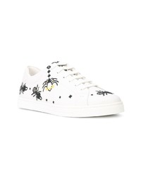 Fendi Insect Embroidered Sneakers
