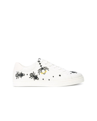 Fendi Insect Embroidered Sneakers