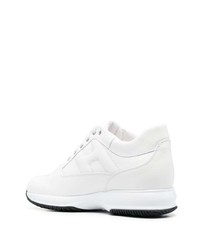 Hogan Interactive Leather Low Top Sneakers