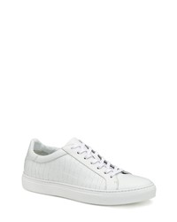 J AND M COLLECTION Jake Sneaker In Bone Italian Cal At Nordstrom