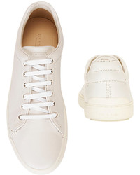 Rag & Bone Kent Lace Up Leather Sneaker White