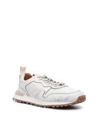 Buttero Lace Up Calf Leather Sneakers