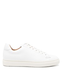 Doucal's Lace Up Leather Sneakers