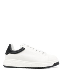 Emporio Armani Lace Up Low Top Sneakers
