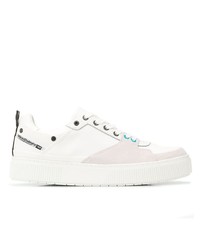 Diesel Lace Up Panelled Sneakers