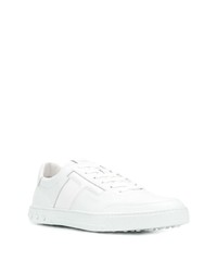 Tod's Lace Up Side Monogram Sneakers