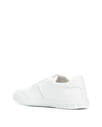 Tod's Lace Up Side Monogram Sneakers