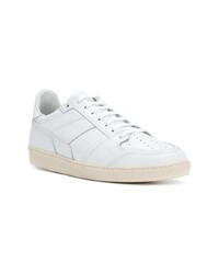 AMI Alexandre Mattiussi Laced Low Top Trainers