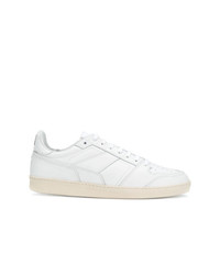 AMI Alexandre Mattiussi Laced Low Top Trainers