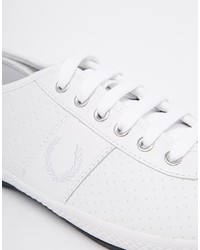 Fred Perry Laurel Wreath Leather Table Tennis Sneakers