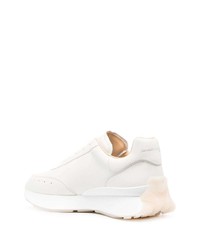 Alexander McQueen Leather Lace Up Sneakers