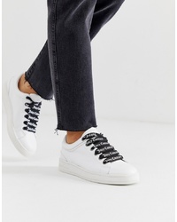 Juicy Couture Leather Lace Up Trainers