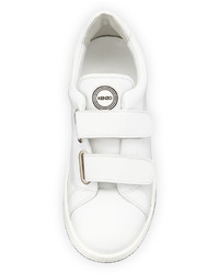 Kenzo Leather Low Top Sneaker White