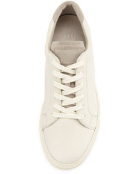 Brunello Cucinelli Leather Low Top Sneakers