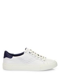 Tory Burch Leather Low Top Sneakers