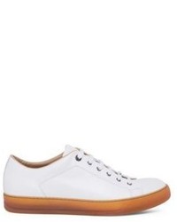 Lanvin Leather Low Top Sneakers