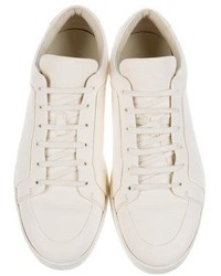 Balenciaga Leather Low Top Sneakers