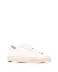 Closed Leather Low Top Sneakers