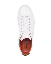 Missoni Leather Low Top Sneakers