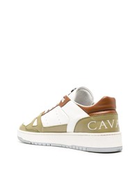 Roberto Cavalli Leather Low Top Sneakers