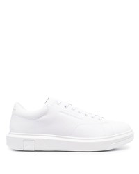Armani Exchange Leather Low Top Sneakers