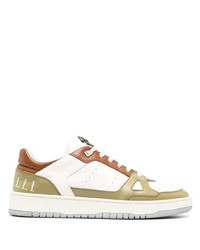 Roberto Cavalli Leather Low Top Sneakers