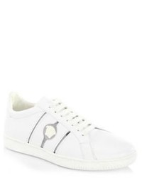 Versace Leather Low Top Sneakers