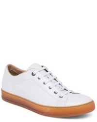 Lanvin Leather Low Top Sneakers