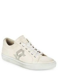 Galliano Leather Low Top Sneakers