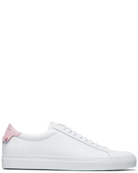 Givenchy Leather Low Top Sneakers With Knot Detail