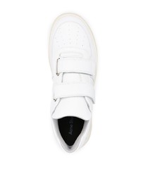 Acne Studios Leather Touch Strap Sneakers