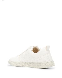 MCM Logo Debossed Low Top Sneakers