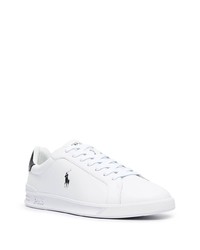 Polo Ralph Lauren Logo Detail Lace Up Sneakers