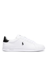 Polo Ralph Lauren Logo Detail Lace Up Sneakers